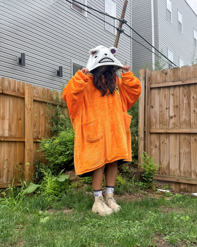 Reversible Blanket Hoodie